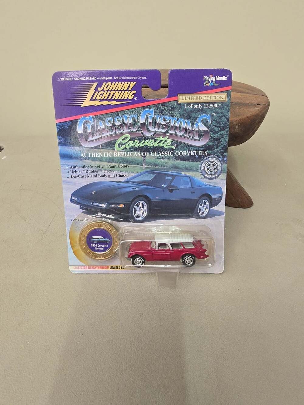 Johnny Lightning Classic Customs 1954 Corvette Nomad Diecast Car